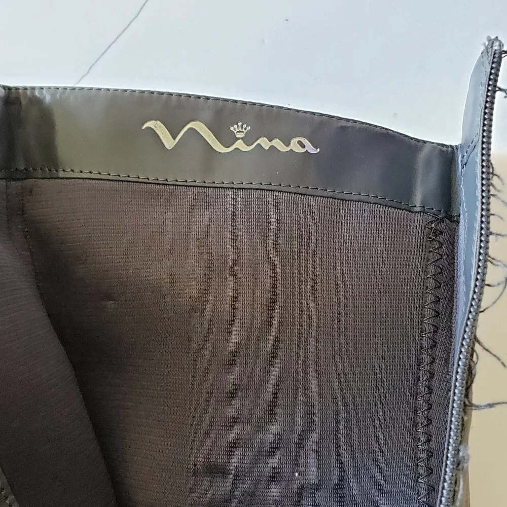 Nina Big Girl Brown Boots- Size 3